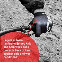 G-FORM winterhandschoen "bolle" glove bolle winter s black/white - thumbnail