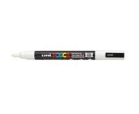 Uni POSCA paintmarker PC-3M, 1,5 mm, wit - thumbnail