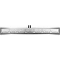 Wiesbaden 3e Generatie Douchegoot met Flens en Rooster - 70x7cm - RVS - thumbnail