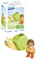 PLAYMOBIL JUNIOR 71699 Kind met schommelslak Junior - thumbnail