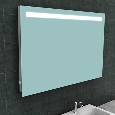 Badkamerspiegel Aqua Splash Mire Rechthoek Inclusief LED Verlichting + Stopcontact 120 cm Aqua Splash Badkamerspiegel Aqua Splash Mire Rechthoek Inclusief LED Verlichting + Stopcontact 120 cm Aqua Splash