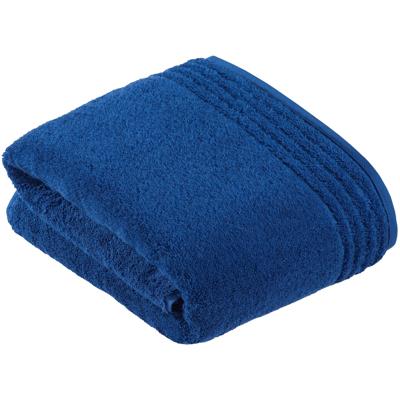 Vossen Vossen Badlaken Klein Vienna Style Supersoft Deep Blue 80x160