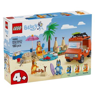 Lego Bluey 11202 Autorit naar het Strand - thumbnail