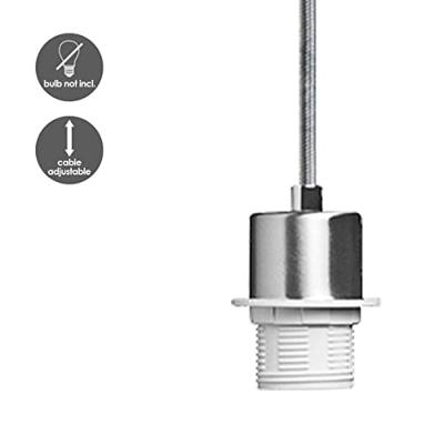 Light depot - verlichtingspendel Fabric - zilver - Outlet