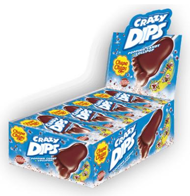 Chupa Chups Chupa crazy dips cola (24x 14gr)