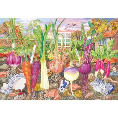 Roots and Shoots Puzzel 4x 500 Stukjes