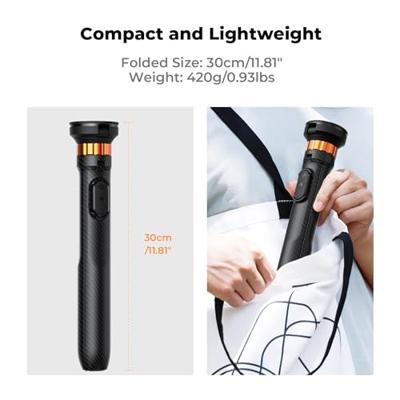 K&F Concept MS19 Selfie Stick Statief Magnetisch 162cm