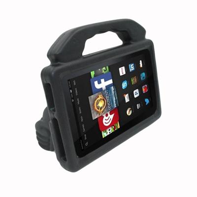 Voor Kindle Fire HD 7 schokbestendige EVA duim stand Tablet shell (zwart) Voor Kindle Fire HD 7 schokbestendige EVA duim stand Tablet shell (zwart)