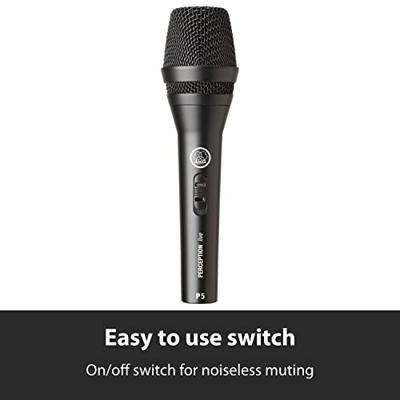 Hand Zangmicrofoon AKG P5S Zendmethode:Kabelgebonden Hand Zangmicrofoon AKG P5S Zendmethode:Kabelgebonden