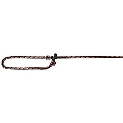 Trixie hondenriem mountain rope retriever zwart / oranje