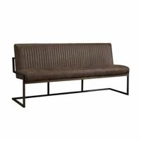 Anli-Style Tower living Ferro bench 135 - Savannah dark brown 1078-03 - thumbnail