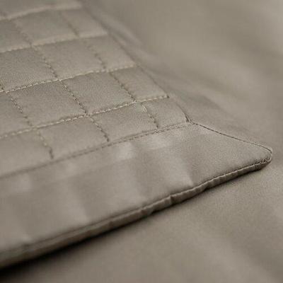 Dommelin Dommelin Sprei Chicago Satijn 300TC Taupe 50x260 cm