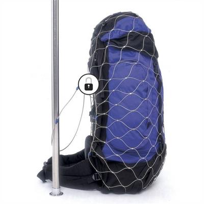 Pacsafe 10180999 Kabelslot 12 cm RVS Cijferslot