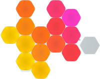 Nanoleaf lichtpanelen hexagon starterskit (15 stuks) - thumbnail