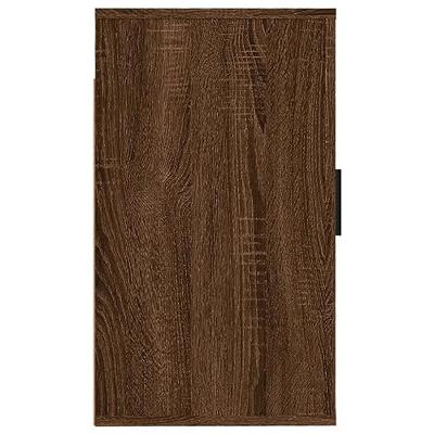 Tv-wandmeubels 2 st 40x34,5x60 cm bruin eikenkleur