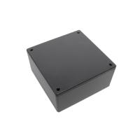 Hammond Electronics 1591XXUBK 1591XXUBK Behuizing 123 x 123 x 57 ABS kunststof Zwart 1 stuk(s) - thumbnail