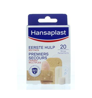 Hansaplast Eerste hulp mixpack pleisters (20 st)