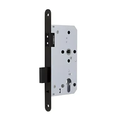 PC magnetisch slot, PC/72mm, 20mm voorplaat rond, zwart