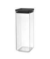 Brabantia Tasty+ voorraadbus 2.5 liter donkergrijs - thumbnail