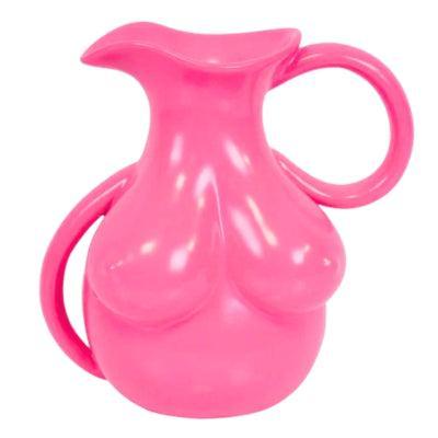 Housevitamin vaas kan breasts roze 18 cm | 6 stuks