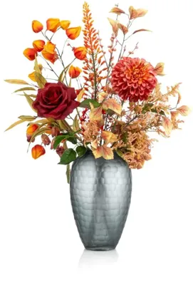 Emerald kunstboeket autumn 90cm multi