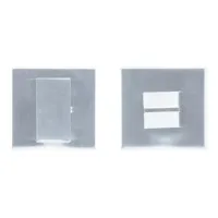 Hdd Pro WC Garnituur Square 48 Mm Cromsat - thumbnail