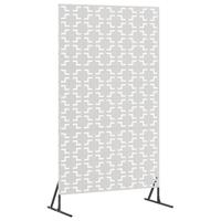 VidaXL Privacyscherm grijs 100 x 50 x 180 cm staal - thumbnail