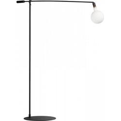 ETH vloerlamp Mike 200 cm - zwart