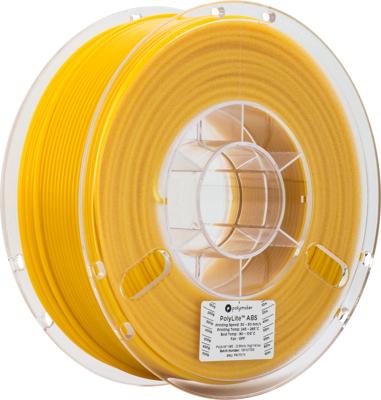 Polymaker PE01006 PolyLite Filament ABS kunststof Geurarm 1.75 mm 1000 g Geel 1 stuk(s)