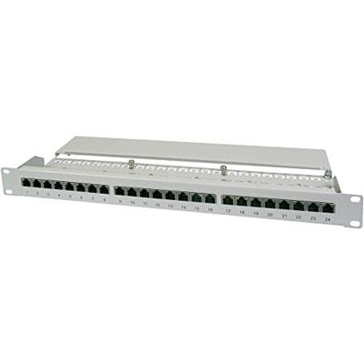 Digitus DN-91524S 24 poorten Netwerkpatchpaneel 483 mm (19) CAT 5e 1 HE Ingericht Digitus DN-91524S 24 poorten Netwerkpatchpaneel 483 mm (19) CAT 5e 1 HE Ingericht