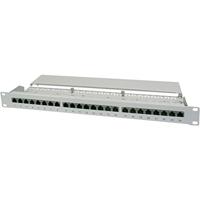 Digitus DN-91524S 24 poorten Netwerkpatchpaneel 483 mm (19) CAT 5e 1 HE Ingericht - thumbnail