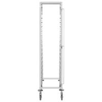 Keukentrolley 16-laags 38x55x163 cm roestvrij staal - thumbnail