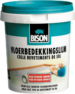 Bison Vloerbedekkingslijm Emmer | 4 kg - 1344514