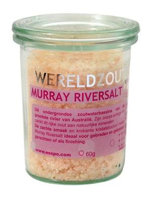 Esspo Wereldzout Murray River Salt glas 60 Gram Esspo Wereldzout Murray River Salt glas 60 Gram