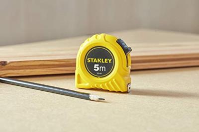 Stanley handgereedschap Rolbandmaat Stanley 5m - 19mm - 0-30-497