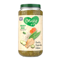 Risotto doperwten kalkoen 18M01 250 Gram - thumbnail