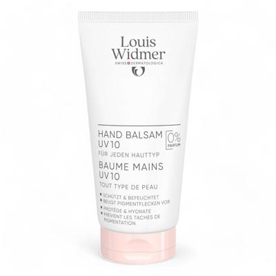 Louis Widmer Bodycare Handbalsem Uv 10 Zonder Parfum 75ml