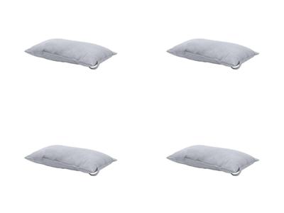 Universeel hoofdkussen ca. 24x40 cm Panama light grey (4 stuks) Madison - Madison