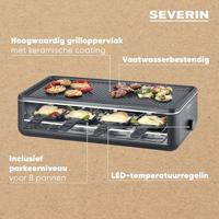 Severin RG2365 Racletteset Zwart - thumbnail