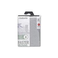Brabantia strijkplankhoes B 124x38 cm 2 mm schuim metallic - thumbnail