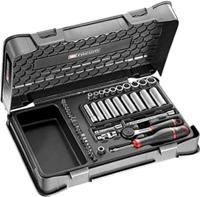 Facom Doppendoos 1/4” 6-kant met korte en lange doppen - R.2BLPB - thumbnail