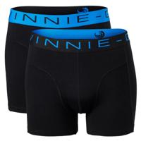 Vinnie-G Boxershorts 2-pack Black/Blue-M - thumbnail