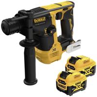 DeWalt DCH072P2-QW | Accuboorhamer | SDS-plus | 1.1 J | 12V | 2 x 5.0 Ah accu + lader | TSTAK koffer DCH072P2-QW - thumbnail