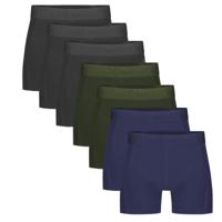 7-pak heren boxers - Rico - Zwart/Blauw/Groen - Multipack bamboe heren onderbroeken - thumbnail