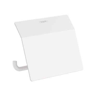 Toiletrolhouder Met Klep HansGrohe AddStoris Mat Wit Toiletrolhouder Met Klep HansGrohe AddStoris Mat Wit