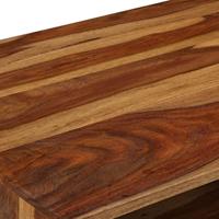 Salontafel 110x50x37 cm sheeshamhout met honing afwerking - thumbnail