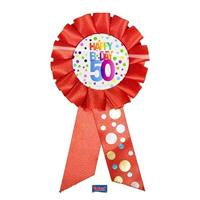 Rozet 50 Jaar Stippen Regenboog - thumbnail
