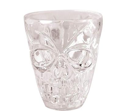 4 Shotglas glaasjes Skull Halloween
