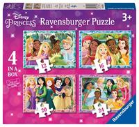 Ravensburger puzzels disney princess, 4in1 - thumbnail