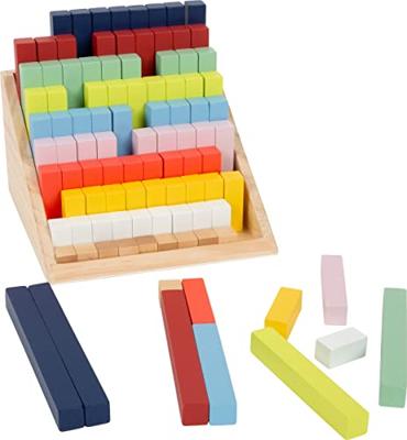 Small Foot - houten rekenblokken in box, 100dlg.